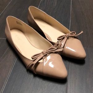 Nine west beige flats 🥿